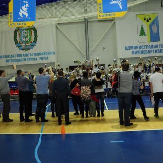 Город Мегион заключительная эстафета