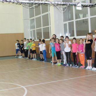 Тренировка по волейболу